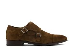 Gespschoenen | Nette Schoenen^Van Bommel Gesp Raffa Bruin Suede