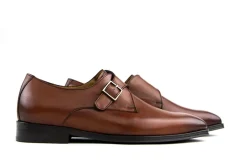 Gespschoenen | Nette Schoenen^Van Bommel Gesp Schoen Matra 03.00 Cognac