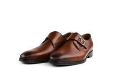Gespschoenen | Nette Schoenen^Van Bommel Gesp Schoen Matra 03.00 Cognac