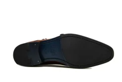 Gespschoenen | Nette Schoenen^Van Bommel Gira 01.00 Dark Cognac