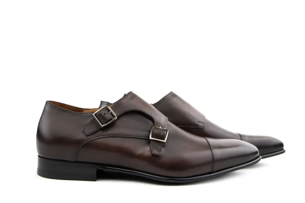 Gespschoenen | Nette Schoenen^Van Bommel Gira 01.03 D.Brown