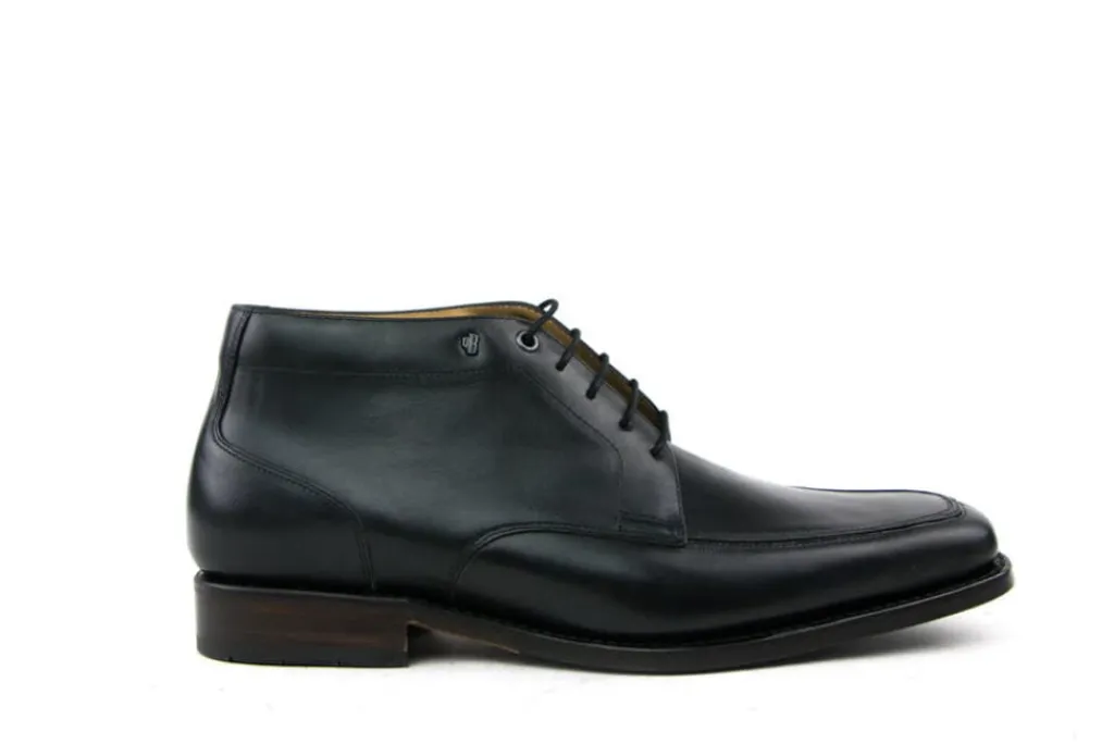 Hoge Veterschoenen | Nette Schoenen^Van Bommel Hoge Veter Black Calf