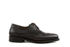 Nette Schoenen | Veterschoenen^Van Bommel Lage Veterschoenen Donkerbruin Calf K