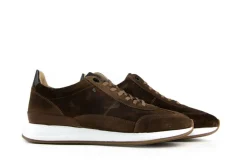 Sneakers^Van Bommel Libra 03.06 Sneaker Cognac Suede