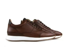Sneakers^Van Bommel Libra 03.01 Sneaker Dark Cognac