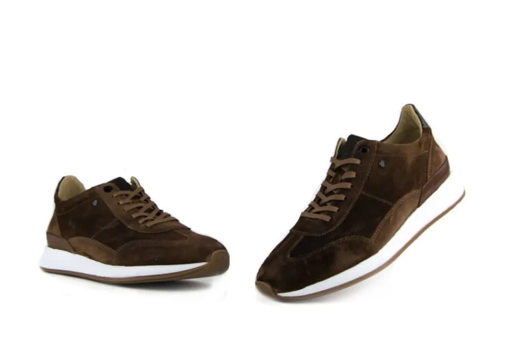 Sneakers^Van Bommel Libra 03.06 Sneaker Cognac Suede