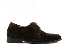 Veterschoenen | Nette Schoenen^Van Bommel Matra Bruin Suede