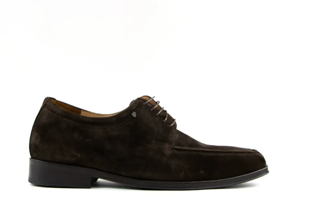 Veterschoenen | Nette Schoenen^Van Bommel Matra Bruin Suede