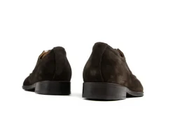 Veterschoenen | Nette Schoenen^Van Bommel Matra Bruin Suede