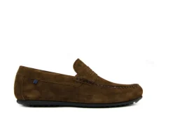 Mocassins | Loafers / Instappers^Van Bommel Mocassins Bruin Elba 01.02