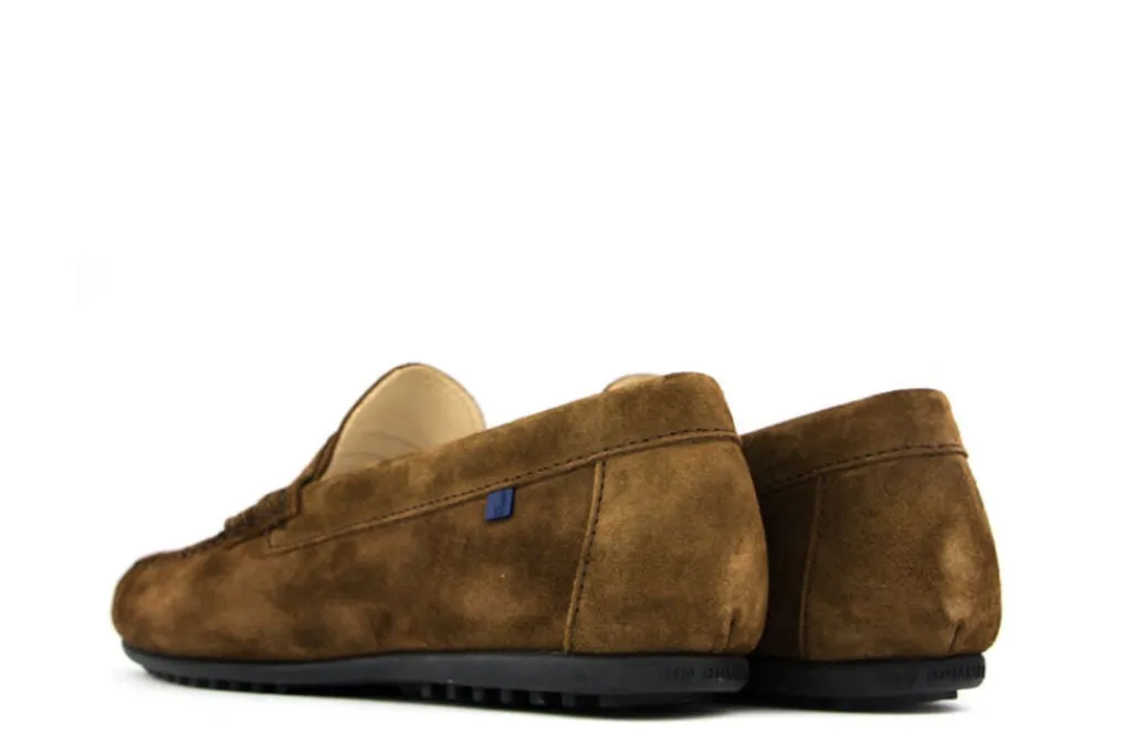 Mocassins | Loafers / Instappers^Van Bommel Mocassins Bruin Elba 01.02