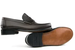 Mocassins | Loafers / Instappers^Van Bommel Mocassins Rood Bruin