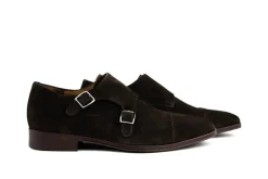 Gespschoenen | Nette Schoenen^Van Bommel Raffa 01.02 Darkbrown