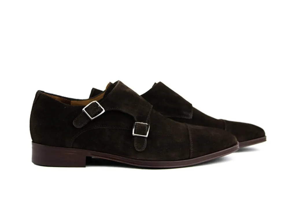 Gespschoenen | Nette Schoenen^Van Bommel Raffa 01.02 Darkbrown