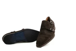Gespschoenen | Nette Schoenen^Van Bommel Raffa 01.02 Darkbrown