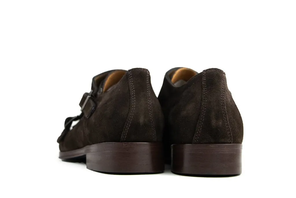 Gespschoenen | Nette Schoenen^Van Bommel Raffa 01.02 Darkbrown
