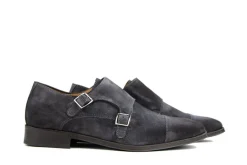 Nette Schoenen | Gespschoenen^Van Bommel Raffa 01.10 Darkgrey