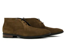 Hoge Veterschoenen | Nette Schoenen^Van Bommel Sella 03.06 Bruin Suede