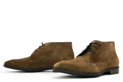 Hoge Veterschoenen | Nette Schoenen^Van Bommel Sella 03.06 Bruin Suede