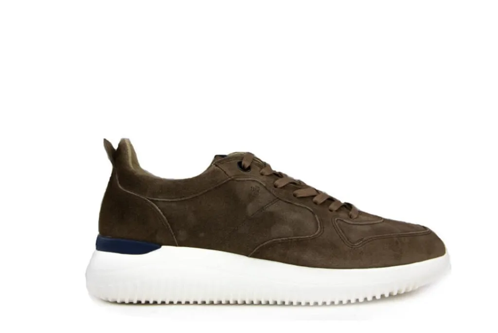 Sneakers^Van Bommel Sneaker Cognac Suede