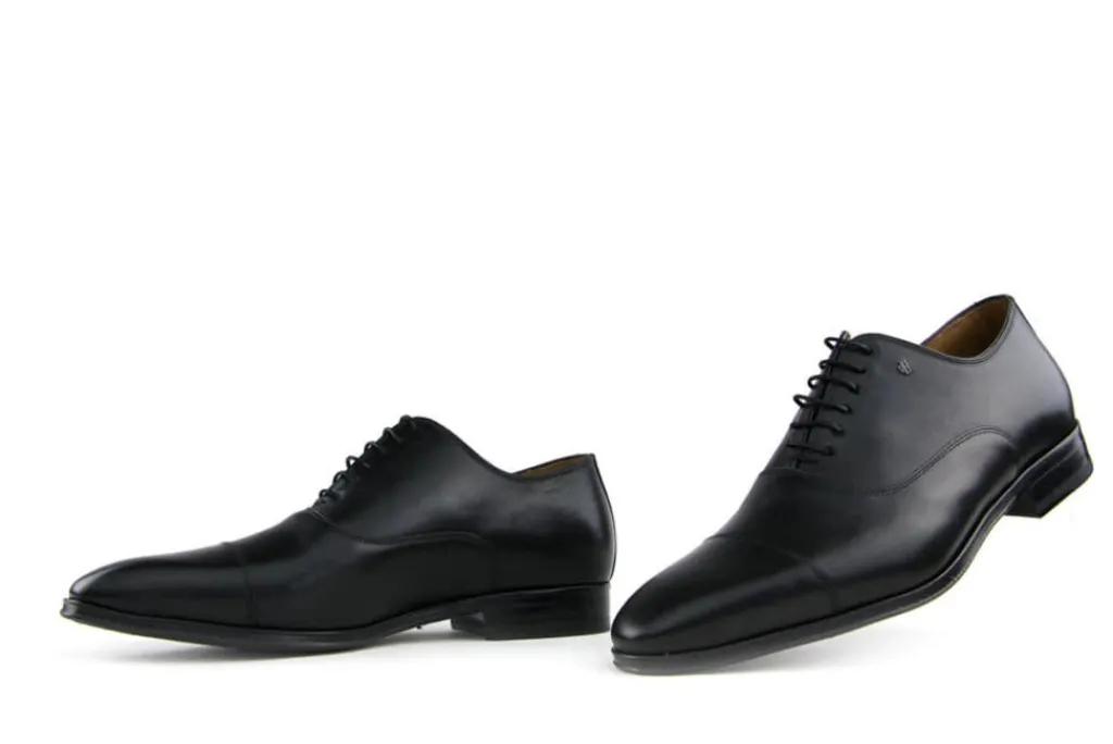 Veterschoenen | Nette Schoenen^Van Bommel Veter Black Calf