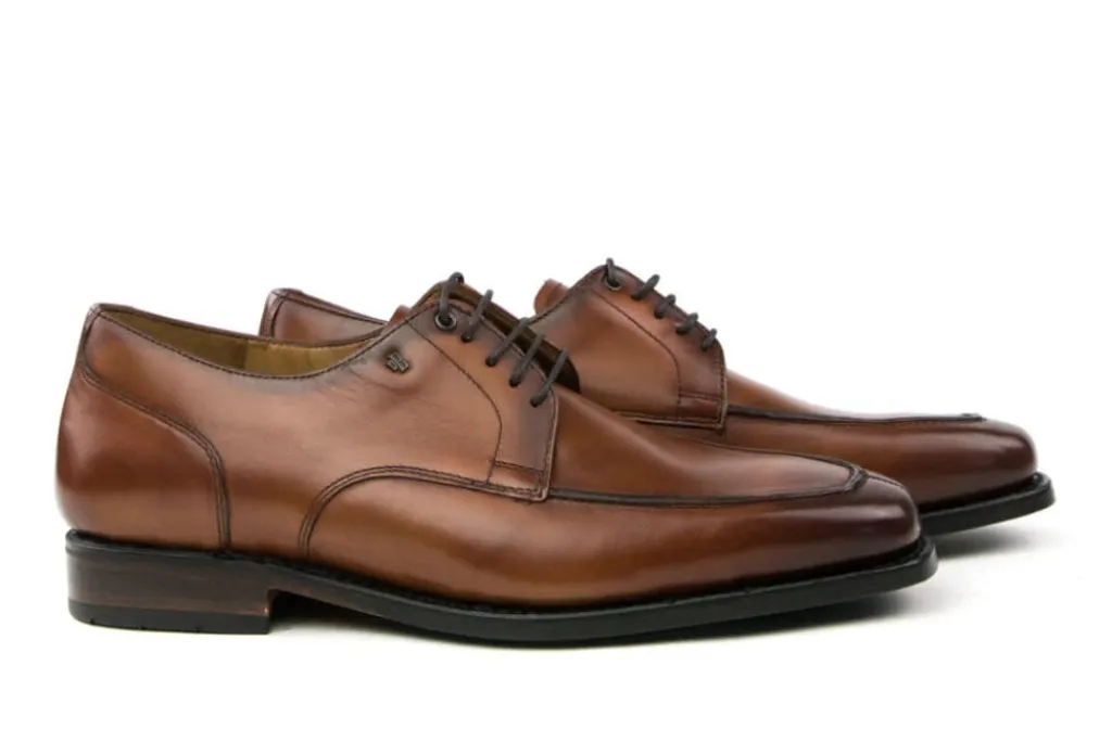 Veterschoenen | Nette Schoenen^Van Bommel Veter Calf Donkercognac