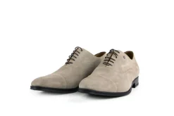 Veterschoenen | Nette Schoenen^Van Bommel Veterschoen Taupe Suede