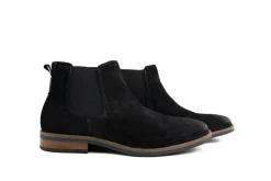 Chelsea Boots^Van Lier Chelsea Boots Amalfi Zwart Suède