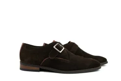 Gespschoenen | Nette Schoenen^Van Lier Gesp Bregenz Testa di Moro Bruin