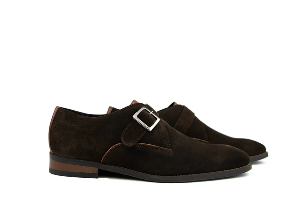 Gespschoenen | Nette Schoenen^Van Lier Gesp Bregenz Testa di Moro Bruin