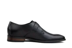 Gespschoenen | Nette Schoenen^Van Lier Gesp Bregenz Zwart Leer