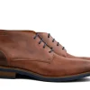 Hoge Veterschoenen | Nette Schoenen^Van Lier Hoge Veter Amalfi  Licht Cognac Leer