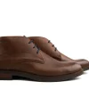 Nette Schoenen | Hoge Veterschoenen^Van Lier Hoge Veter Boston Bruin Cognac