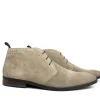 Nette Schoenen | Hoge Veterschoenen^Van Lier Hoge Veter Bregenz Taupe Suede