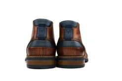 Hoge Veterschoenen | Nette Schoenen^Van Lier Hoge Veter Cognac Leer