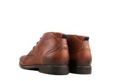 Hoge Veterschoenen | Nette Schoenen^Van Lier Hoge Veter Erasmo Cognac