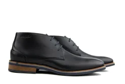 Hoge Veterschoenen | Nette Schoenen^Van Lier Hoge Veter Zwart Leer