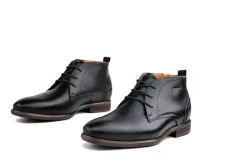 Hoge Veterschoenen | Nette Schoenen^Van Lier Hoge Veter Zwart Leer