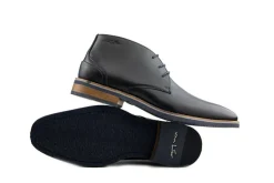 Hoge Veterschoenen | Nette Schoenen^Van Lier Hoge Veter Zwart Leer