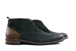 Hoge Veterschoenen | Nette Schoenen^Van Lier Hoge Veterschoen Grijs Nubuck