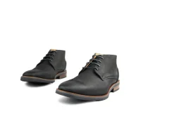 Hoge Veterschoenen | Nette Schoenen^Van Lier Hoge Veterschoen Amalfi Donkergrijs