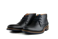 Nette Schoenen | Hoge Veterschoenen^Van Lier Hoge Veterschoenen Zwart