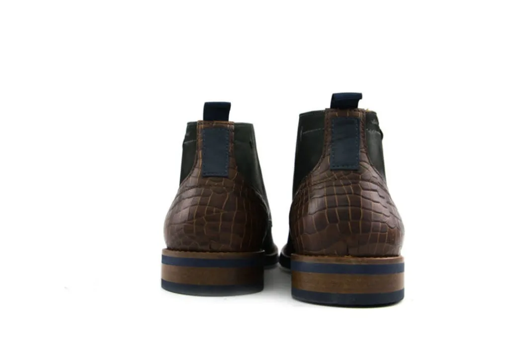 Hoge Veterschoenen | Nette Schoenen^Van Lier Hoge Veterschoen Grijs Nubuck