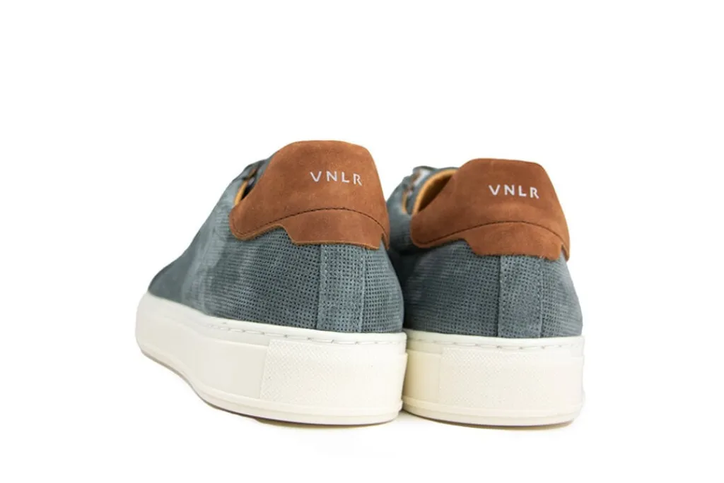 Sneakers^Van Lier Sneaker Barossa Grijs Blauw