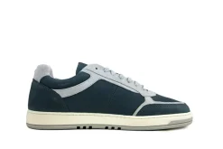 Sneakers^Van Lier Sneaker Miami Grijs Blauw Nubuck