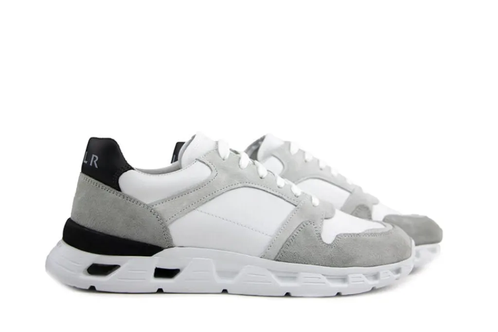 Sneakers^Van Lier Sneaker Ovada Lichtgrijs Combi