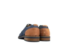 Veterschoenen | Nette Schoenen^Van Lier Veter Amalfi Navy Blauw Nubuck