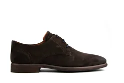 Veterschoenen | Nette Schoenen^Van Lier Veter Bruin Suede