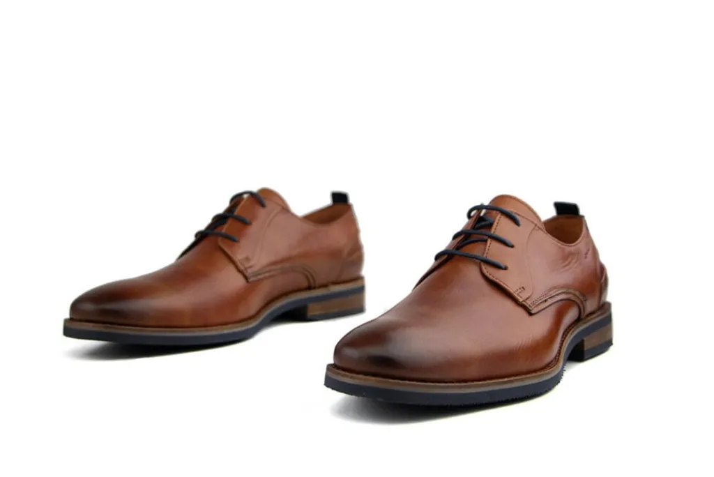 Veterschoenen | Nette Schoenen^Van Lier Veter Cognac Leer
