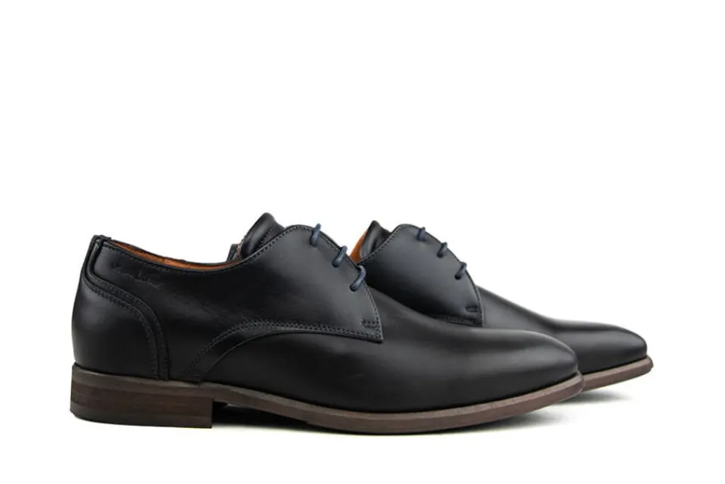 Veterschoenen | Nette Schoenen^Van Lier Veterschoen Erasmo Zwart